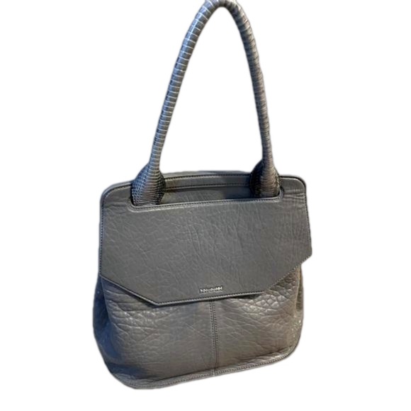 Alexander McQueen Handbags - Alexander McQueen Grey Leather Bag